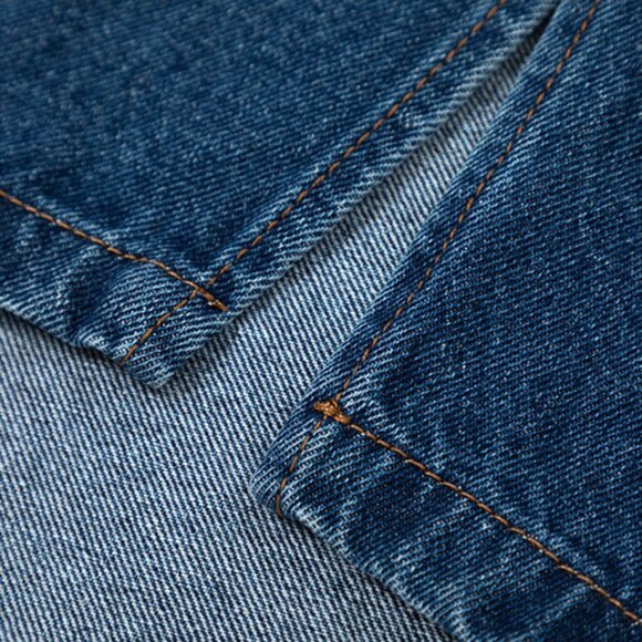 Ami Paris Embossed Heart Denim Jacket - Picture 9 of 9